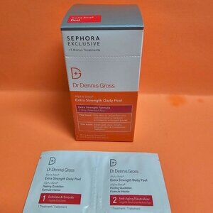 Dr. Dennis Gross Alpha Extra Strength peel pads box of 35 treatments pores lines